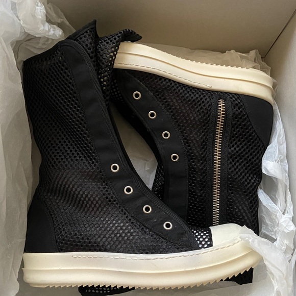 DRKSHDW Mesh Ramones Boots - Picture 3 of 9